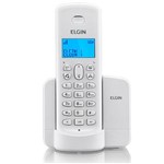 Ficha técnica e caractérísticas do produto Telefone Sem Fio Elgin Tsf8001 Branco Dect 6.0 com Viva Voz