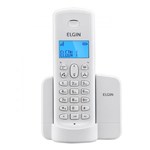 Ficha técnica e caractérísticas do produto Telefone Sem Fio Elgin TSF8001 C/ Identificador de Chamadas Branco