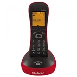 Ficha técnica e caractérísticas do produto Telefone Sem Fio IntelBras TS 8220 4120028 Vermelho - Identificador de Chamadas e Viva-Voz - Intelbras