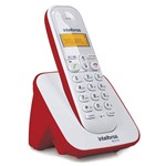 Ficha técnica e caractérísticas do produto Telefone Sem Fio Intelbras Ts3110 Vermelho
