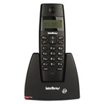 Ficha técnica e caractérísticas do produto Telefone Sem Fio Intelbras Ts40Id Identificador Preto 4070340