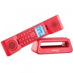 Ficha técnica e caractérísticas do produto Telefone Sem Fio Intelbras TS8520 4128528 Vermelho - Viva Voz, Identificador de Chamadas