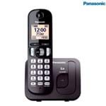 Ficha técnica e caractérísticas do produto Telefone Sem Fio KX-TGC210LBB Panasonic