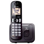 Ficha técnica e caractérísticas do produto Telefone Sem Fio Kx-Tgc210Lbb Viva Voz, Visor Grande - Teclado Iluminado - Panasonic