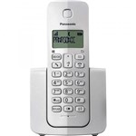 Ficha técnica e caractérísticas do produto Telefone Sem Fio KXTGB110LBW Branco - Panasonic