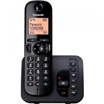 Ficha técnica e caractérísticas do produto Telefone Sem Fio Panasonic Dect 6.0 1.9ghz Kx-tgc220lbb Preto