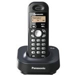 Ficha técnica e caractérísticas do produto Telefone Sem Fio Panasonic KX TG1381BH Preto com DECT 6.0, Identificador de Chamadas e Visor Iluminado