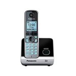 Ficha técnica e caractérísticas do produto Telefone Sem Fio Panasonic KX-TG6713 Preto e Prata
