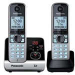 Ficha técnica e caractérísticas do produto Telefone Sem Fio Panasonic KX-TG6722LBB Preto com Operação de Falta de Energia, Identificador de Chamadas e Secretária Eletrônica Digital + 1 Ramal