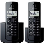 Ficha técnica e caractérísticas do produto Telefone Sem Fio Panasonic KX-TGB 112LB Dect 6.0 Digital com 2 Bases