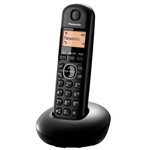 Ficha técnica e caractérísticas do produto Telefone Sem Fio Panasonic Kx-tgb210 com Identificador de Chamadas 120v - Preto