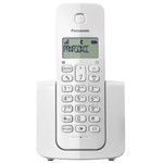 Ficha técnica e caractérísticas do produto Telefone Sem Fio Panasonic KX-TGB110LAW 1.9GHz com Identificador de Chamadas - Branco