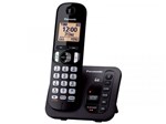 Telefone Sem Fio Panasonic KX-TGC220LBB - Identificador de Chamada Viva Voz Preto