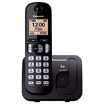 Ficha técnica e caractérísticas do produto Telefone Sem Fio Panasonic Kx-Tgc210Lbb Identificador de Chamadas e Viva Voz, Preto - BIVOLT