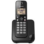 Ficha técnica e caractérísticas do produto Telefone Sem Fio PANASONIC KX-TGC350LAB - Preto