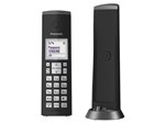 Telefone Sem Fio Panasonic KX-TGK210LBB - Identificador de Chamadas Viva Voz Preto