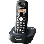 Ficha técnica e caractérísticas do produto Telefone Sem Fio Panasonic Preto Kx-Tg1381Lbh-Bk com Tecnologia DECT (1.9GHz)