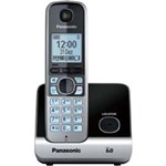 Ficha técnica e caractérísticas do produto Telefone Sem Fio Preto e Prata Panasonic KX-TG6711LB