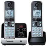 Ficha técnica e caractérísticas do produto Telefone Sem Fio Preto KX-TG6722LBB Panasonic