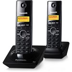 Ficha técnica e caractérísticas do produto Telefone Sem Fio + Ramal KX-TG1712LBB - Panasonic