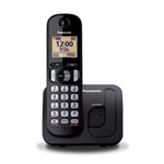 Ficha técnica e caractérísticas do produto Telefone Sem Fio Secretária Eletrônica Dect 6.0 Panasonic KX-TGC220LBB Preto