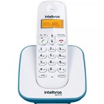 Ficha técnica e caractérísticas do produto Telefone Sem Fio TS3110 Azul/Branco - Intelbras