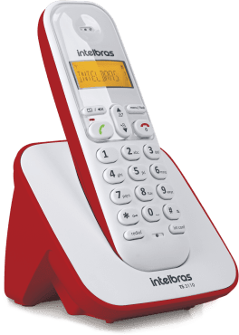 Ficha técnica e caractérísticas do produto Telefone Sem Fio Ts3110 Vermelho
