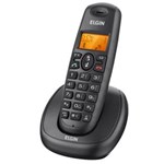Ficha técnica e caractérísticas do produto Telefone Sem Fio TSF 7001 com Identificador de Chamadas, Viva Voz, Preto - Elgin