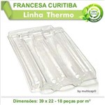 Ficha técnica e caractérísticas do produto Telha Pet Tansparente Francesa Curitiba 340 Kit 20 Telha(S)