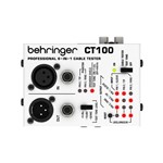 Ficha técnica e caractérísticas do produto Testador de Cabos CT100 Behringer