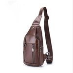 Ficha técnica e caractérísticas do produto Theftproof 103# Bag Couro Pack Backbag Homens Funcional Bolsa de Viagem