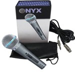 TK-58C Microfone Onyx com Fio