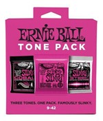 Ficha técnica e caractérísticas do produto Tone Pack Ernie Ball Guitarra .09 Kit Com 3 Cordas