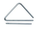 Ficha técnica e caractérísticas do produto Torelli Triângulo 15 Cm Cromado Tl602 De Aço Percussão Forró