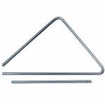 Ficha técnica e caractérísticas do produto Torelli Triângulo 25 cm Cromado TL600 De Aço Percussão Forró