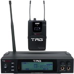 Ficha técnica e caractérísticas do produto Transmissor com Receptor Bodypack Tagima Tag Sound Tg-9000 Sem Fio Uhf