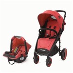 Ficha técnica e caractérísticas do produto Travel System Bebê Victory 6meses 3 Anos Baby Style Vermelho