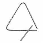 Ficha técnica e caractérísticas do produto Triângulo Gope 10" X 25 Cm Aço Cromado Liga Sonora 827