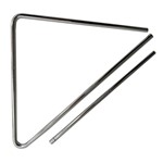 Ficha técnica e caractérísticas do produto Triângulo Musical Luen Médio 25 Centímetros Triangulo para Forró