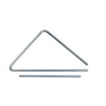 Ficha técnica e caractérísticas do produto Triângulo Musical Torelli 25cm TL 600 - Aço Cromado
