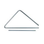Ficha técnica e caractérísticas do produto Triângulo Torelli Cromado TL 600 - 25 Cm