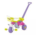 Ficha técnica e caractérísticas do produto Triciclo Infantil Tico-tico Festa Rosa - Magic Toys