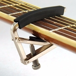 Ficha técnica e caractérísticas do produto Trigger Quick Change Key Clamp Capo para Guitarra acústica / elétrica / clássica Preto
