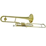 Ficha técnica e caractérísticas do produto Trombone de Pisto Longo Bb 3 Pistões Tjs6424L Shelter