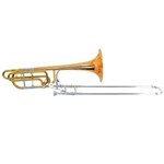 Ficha técnica e caractérísticas do produto Trombone de Vara Baixo em Bb/F/Eb/D Hsl-830l Laqueado Harmonics