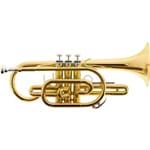 Ficha técnica e caractérísticas do produto Trompete Cornet Bb (Sí Bemol) - Hcr-900L - Harmonics (Laqueado)