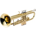 Ficha técnica e caractérísticas do produto Trompete em Bb Laqueado Campana em Latão Htr300l Harmonics