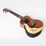 Ficha técnica e caractérísticas do produto HUN Simples suporte de madeira elegante Ukulele parede guitarra pequeno stand de exibição