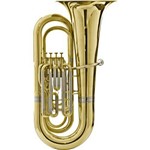 Tuba Bb 3/4 3 Pistos Hbbl332l Laqueada Harmonics