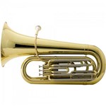 Ficha técnica e caractérísticas do produto Tuba Bb 3/4 3 Pistos Hbbl332l Laqueada Harmonics